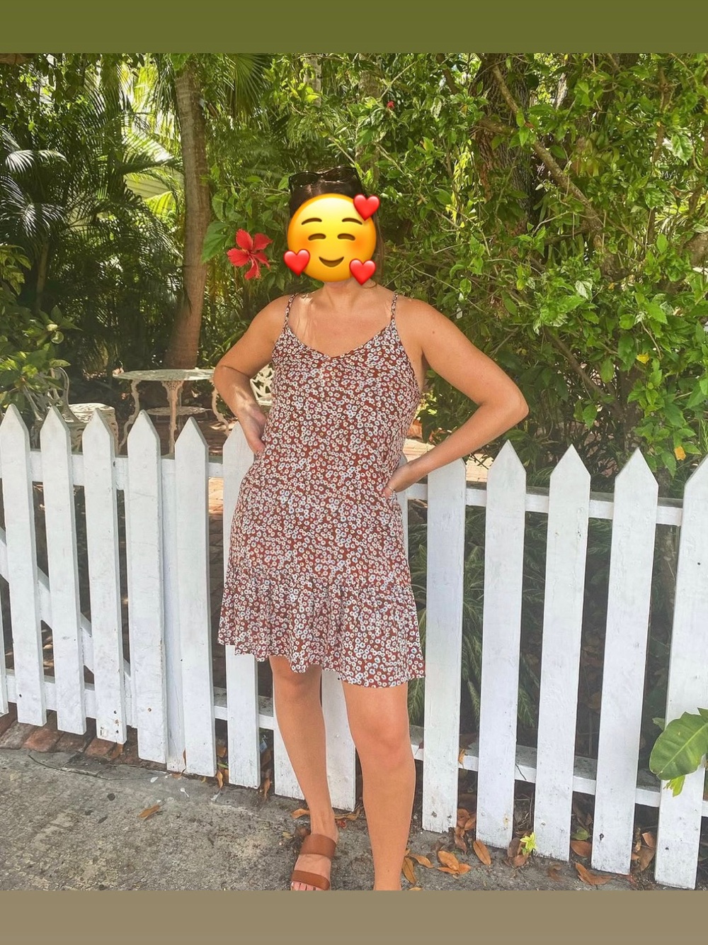Floral Spaghetti-Strap Summer